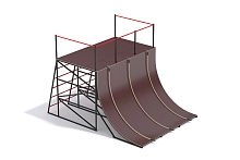 Рампа с 3 канатами, 5000х3600 мм