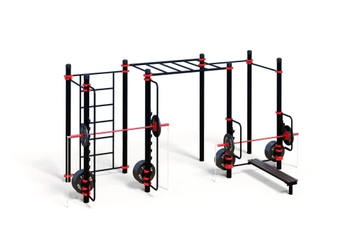 Уличный комплекс для воркаута WORKOUT-FIT - 02