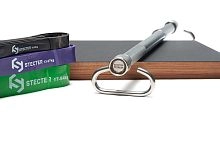 Гриф STECTER Resistance Bar BOX (комплект с резиновыми петлями)