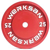 Диск стальной для пауэрлифтинга 25 кг WERK SAN