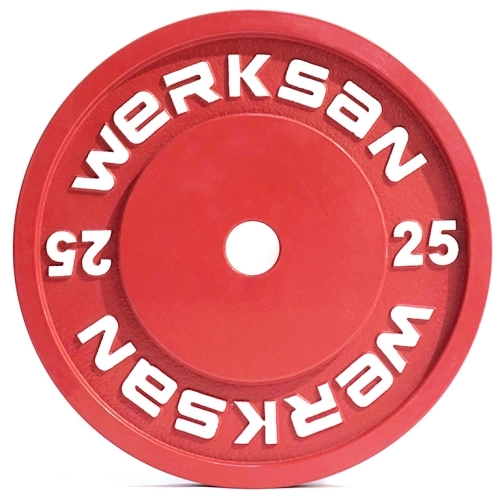 Диск стальной для пауэрлифтинга 25 кг WERK SAN	