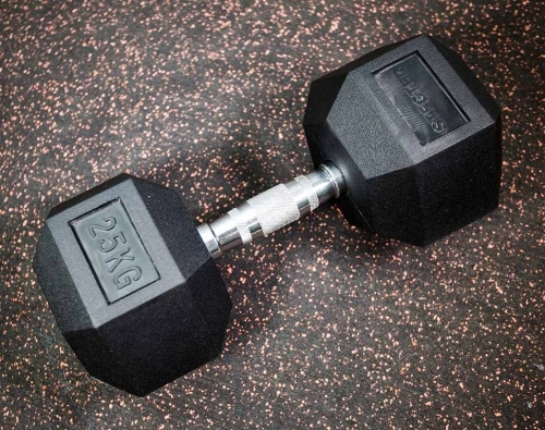 Гантель гексагональная STECTER 25 кг