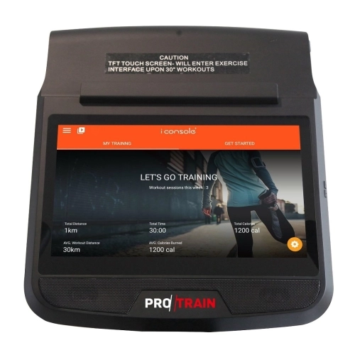 Велотренажер Protrain K9003RW-TFT, горизонтальный фото 2