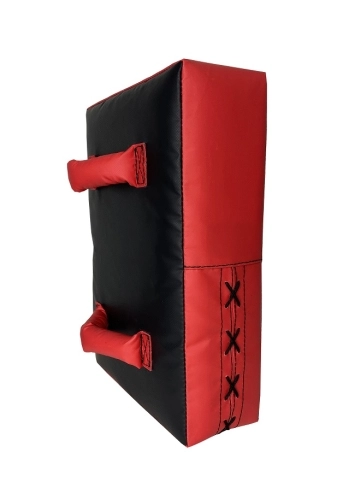 Макивара-2 TOTALBOX ткань ПВХ, черн/красн, 30*45*12 фото 5