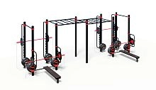 Уличный комплекс для воркаута WORKOUT-FIT - 01