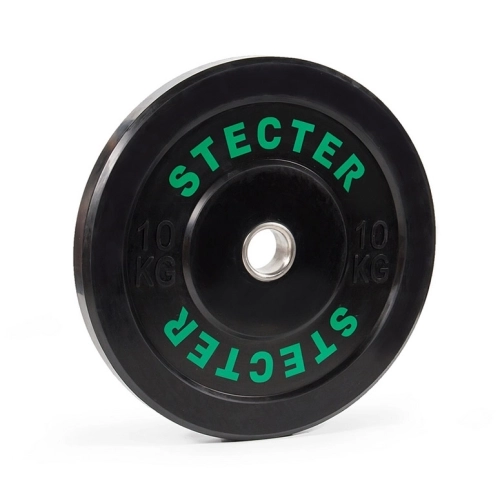 Каучуковый диск для штанги (rubber bumper plates) 10 кг