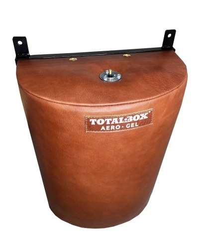 Подушка боксерская AEROGEL TOTALBOX кожа, корич, 50*60*30 фото 4