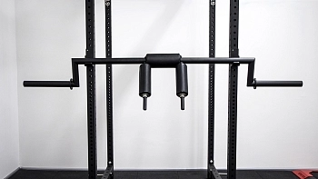 Гриф Хэтфилда для приседаний (Safety Squat Bar) (Черный (RAL 9005 М))