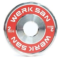 Диск стальной для пауэрлифтинга 2,5 кг WERK SAN
