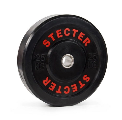 Каучуковый блин для штанги (rubber bumper plates) 25 кг