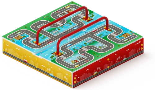 Песочница с крышкой средняя (Игра) - ИО 5.01.11-02 фото 3