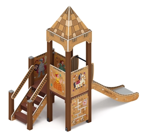 Королевство (Картонное) - ДИК 1.15.01-22 - Игровой комплекс H=900 фото 3