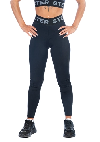 Тайтсы STECTER Lady Leggins Black Skin фото 4