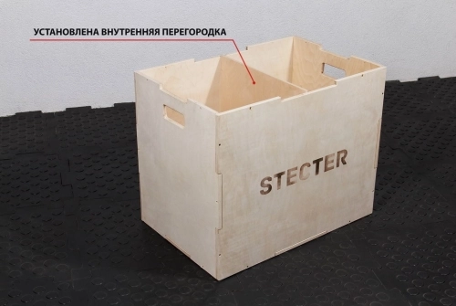 Тумба для кроссфита 75-60-50 см (фанера) фото 4