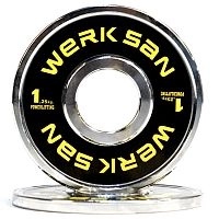 Диск стальной для пауэрлифтинга 1,25 кг WERK SAN