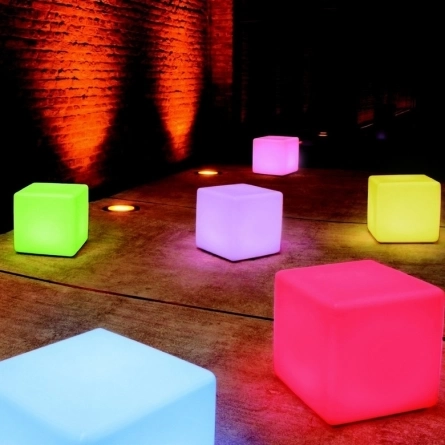 Куб-светильник 40 см (RGB) фото 4