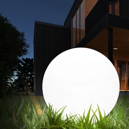 Шар-светильник 50 см (наземный, Белый) фото 3