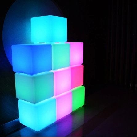 Куб-светильник 40 см (RGB) фото 2