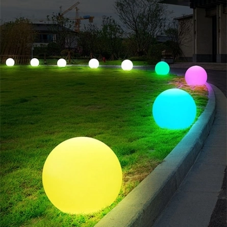 Шар-светильник 80 см (наземный, RGB) фото 2