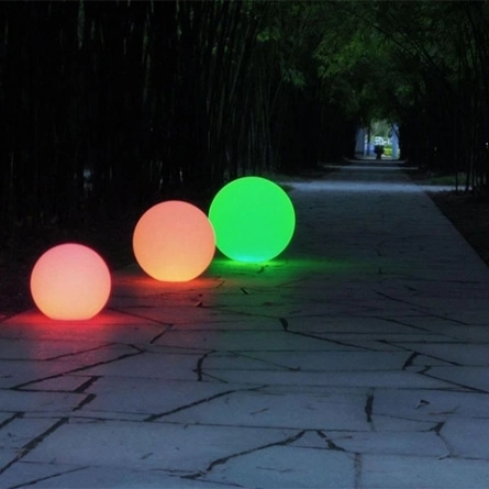 Шар-светильник 60 см (наземный, RGB) фото 2