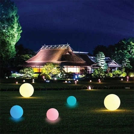 Шар-светильник 60 см (наземный, RGB) фото 4