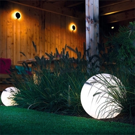 Шар-светильник 80 см (наземный, Белый) фото 2