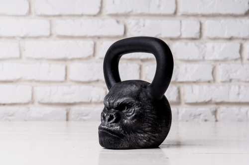 Дизайнерская гиря Горилла 24 кг фото 6