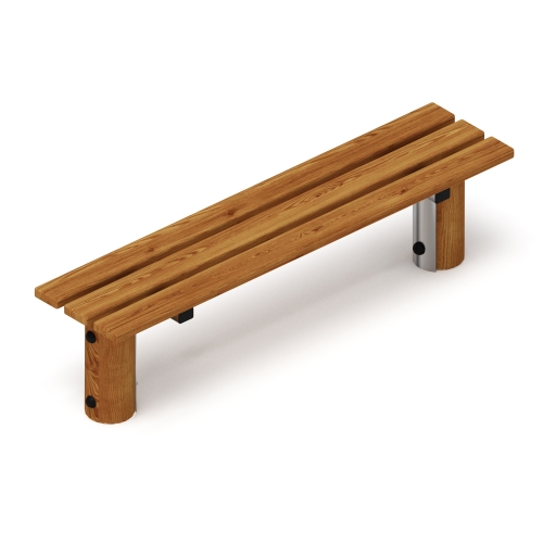 Скамья (лиственница темный) МФ 42.04.01-Л.И1.01 фото 3