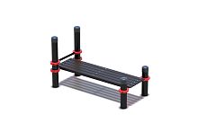 Горизонтальная гимнастическая скамья с фиксацией ступней (для выполнения испытания (теста) ГТО "Подн