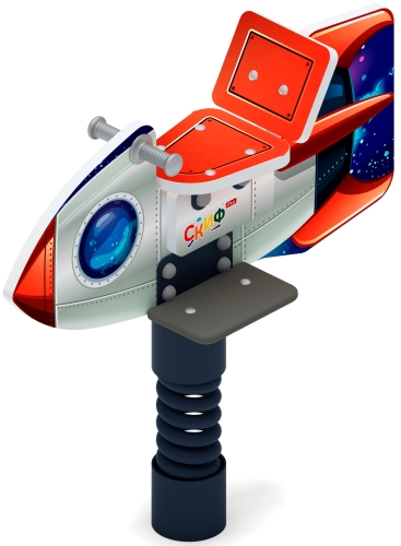 Ракета - Качалка на пружине - ИО 22.14.02-01.И1 фото 6