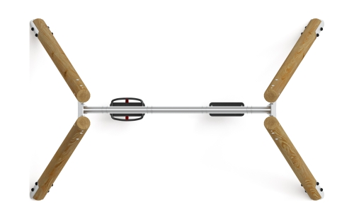 Качели (Лиственница орех) ИО 12.Р.04.03.01-Л.И1.02 фото 4