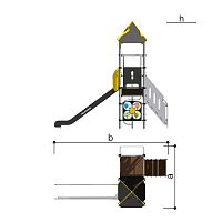 Romana Игровой комплекс Романа 101.04.00-01