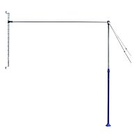 Перекладина гимнастическая пристенная (на растяжках) ZAVODSPORTA