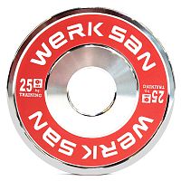Диск стальной тренировочный 2,5 кг WERK SAN  (сертификат IWF)