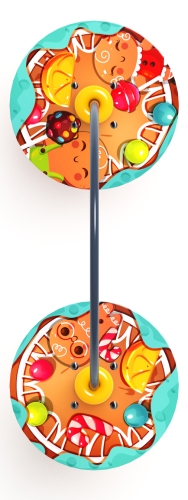 Счеты со столиком (пряничный домик) - Игровая панель - МФ 22.01.06-03.И1 фото 4