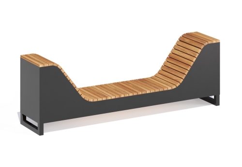 Скамья уличная "Корсу" фото 2