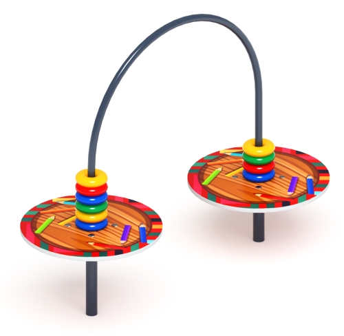 Счеты со столиком (карандаши) - Игровая панель - МФ 22.01.06-01.И1 фото 5