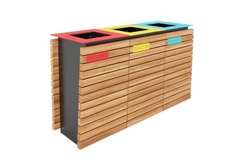 Урна раздельного сбора "Сити" фото 2