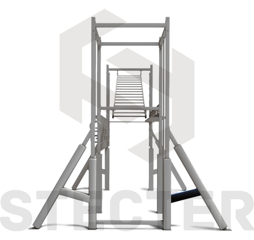 Безопасная защита на опорную стойку 80х80мм (L=500-1000 мм) фото 2