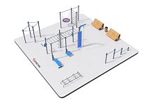 Воркаут площадка №2 - 12х12 метров (144 кв.м.)