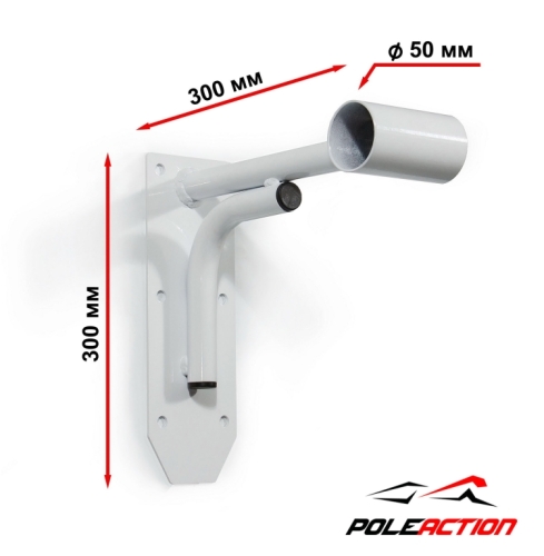 Модель №3 - кронштейн балетного (хореографического) станка одноуровневого фото 2