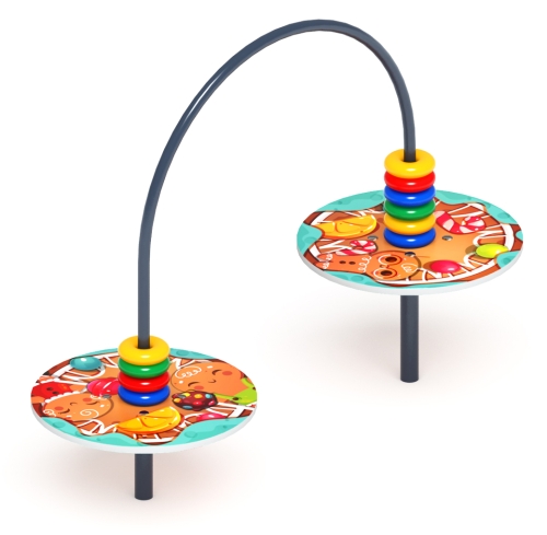 Счеты со столиком (пряничный домик) - Игровая панель - МФ 22.01.06-03.И1 фото 2