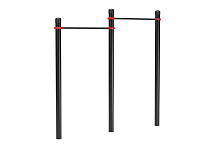 Перекладины стационарные разноуровневые (для выполнения испытания (теста) ГТО «Подтягивание из виса
