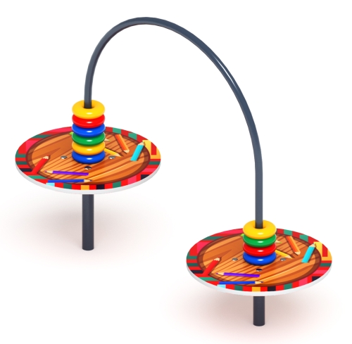 Счеты со столиком (карандаши) - Игровая панель - МФ 22.01.06-01.И1 фото 3