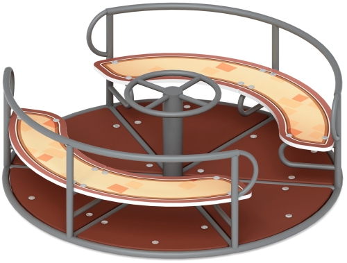 Карусель с рулем (Замок) - ИО 30.01.04-01.И1 фото 6 Карусель с рулем (Замок) - ИО 30.01.04-01.И1 фото 6