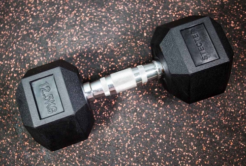 Шестигранная гантель 12,5 для кроссфита