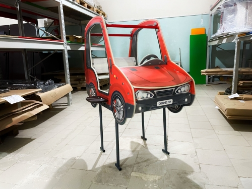 Машинка - Качалка на пружине двухместная машинка - ИО 23.03.01-03.И1 фото 6