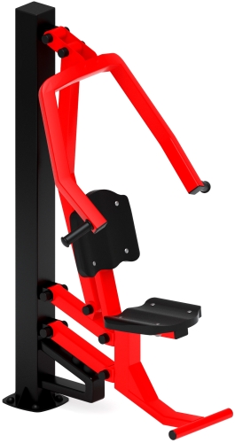 Жим от груди (красный) - Уличный тренажер - СТ 006-11.И1 фото 3