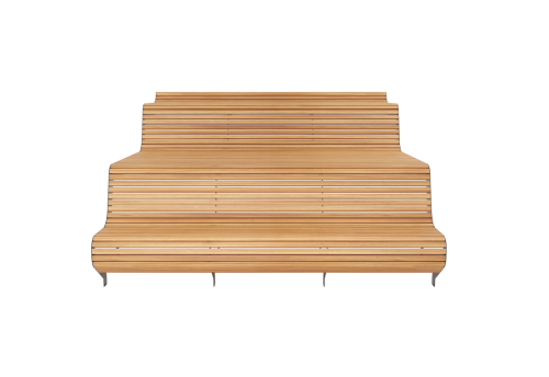 Скамья уличная "Колизей" Модуль 8 фото 3