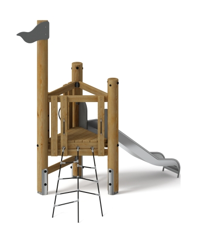 Игровой комплекс (лиственница орех) ДИК 1.24.03-Л.И1.02 фото 5